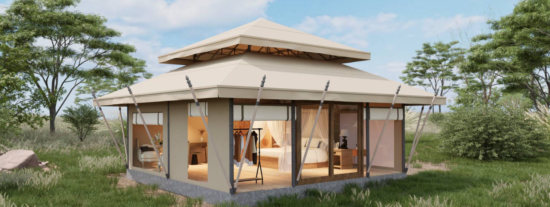 澄海区户外野奢帐篷